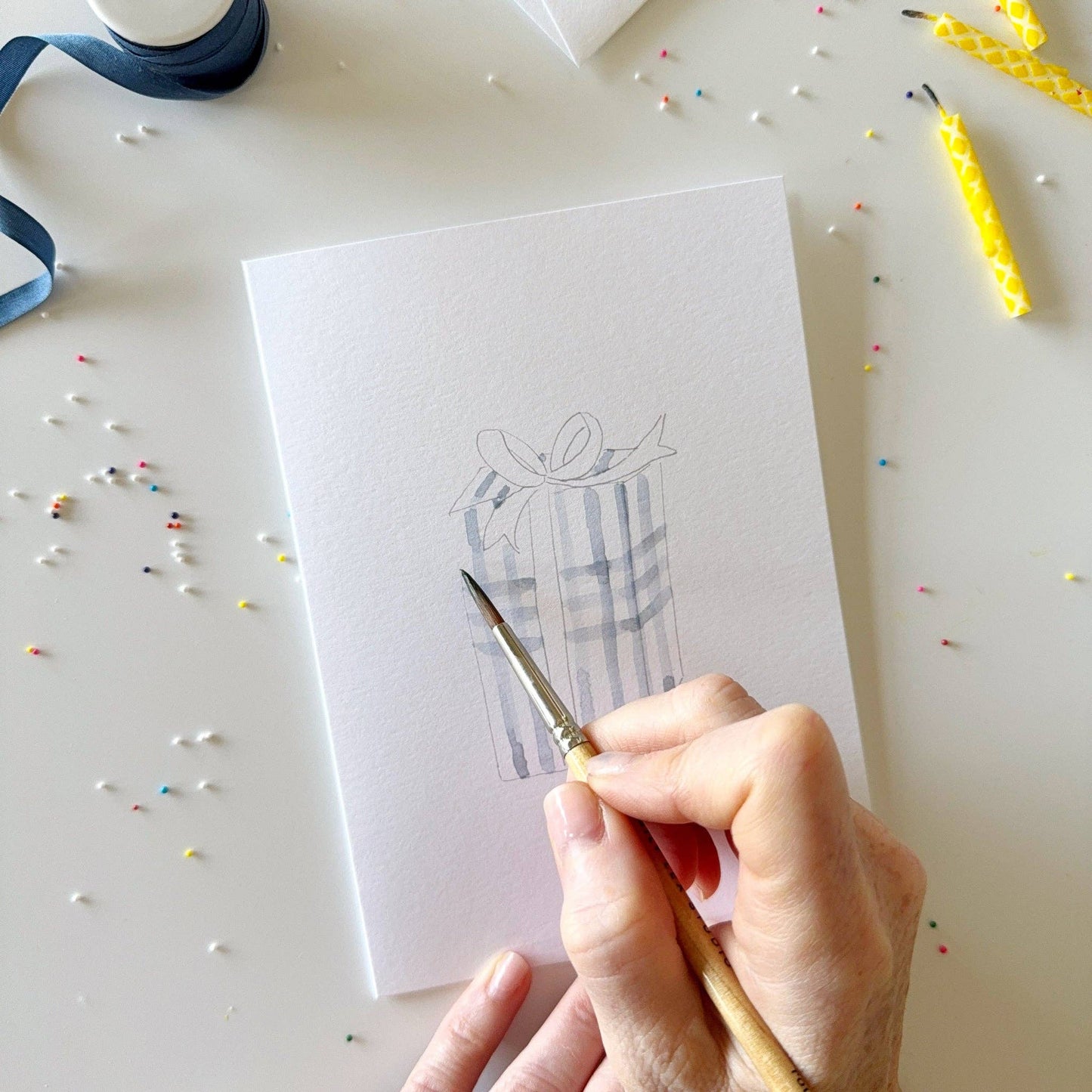Emily Lex Studio Celebrate Paintable Notecards