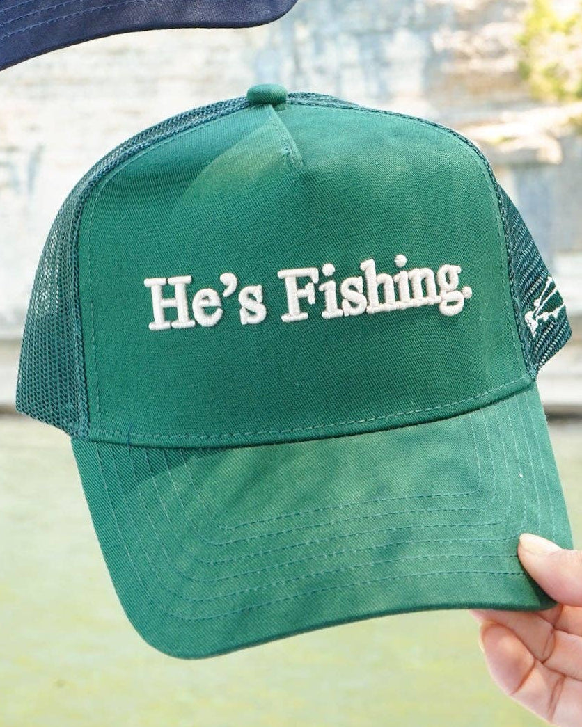 He's Fishing Hat