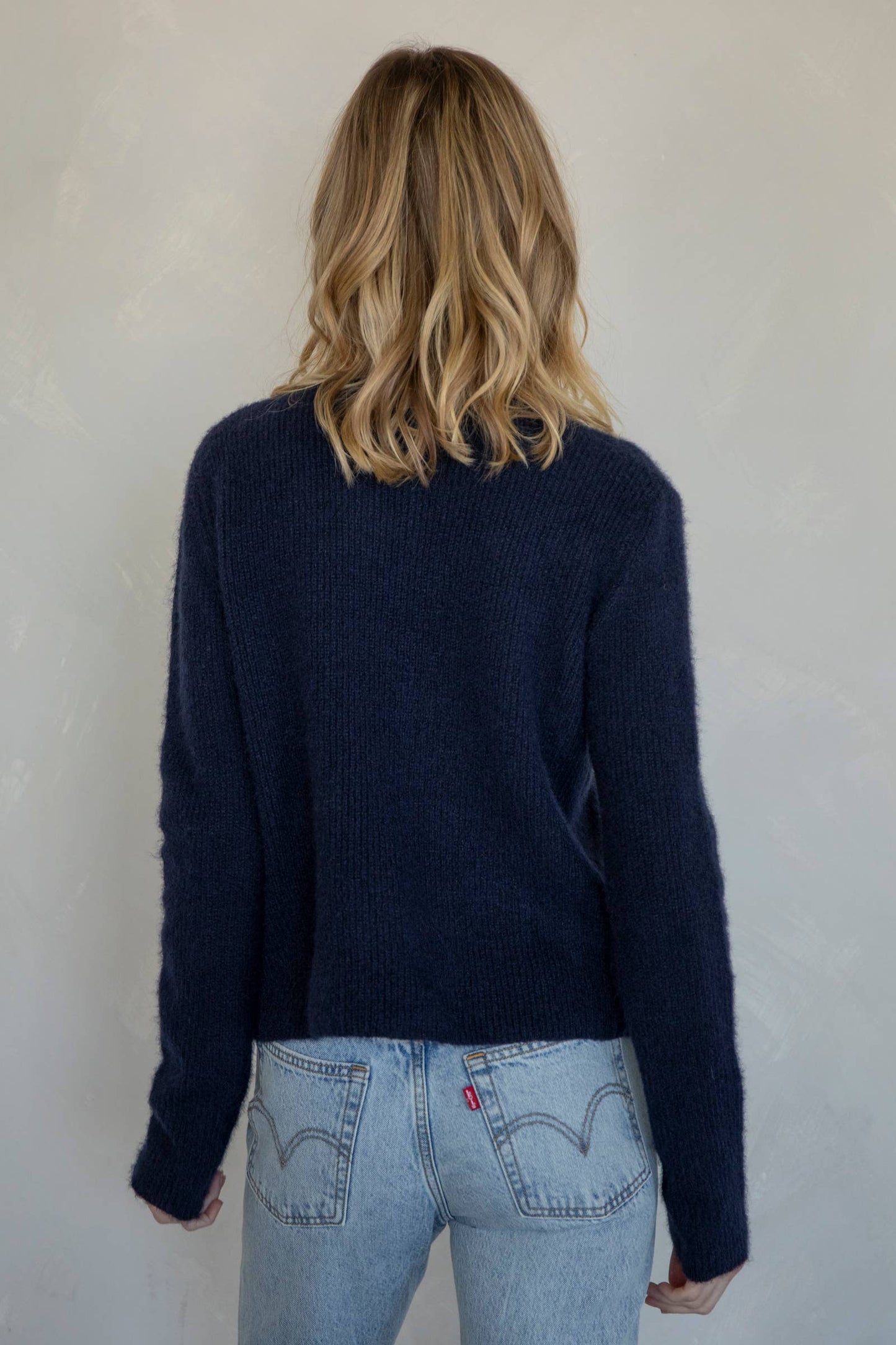 Erin Navy Cardigan