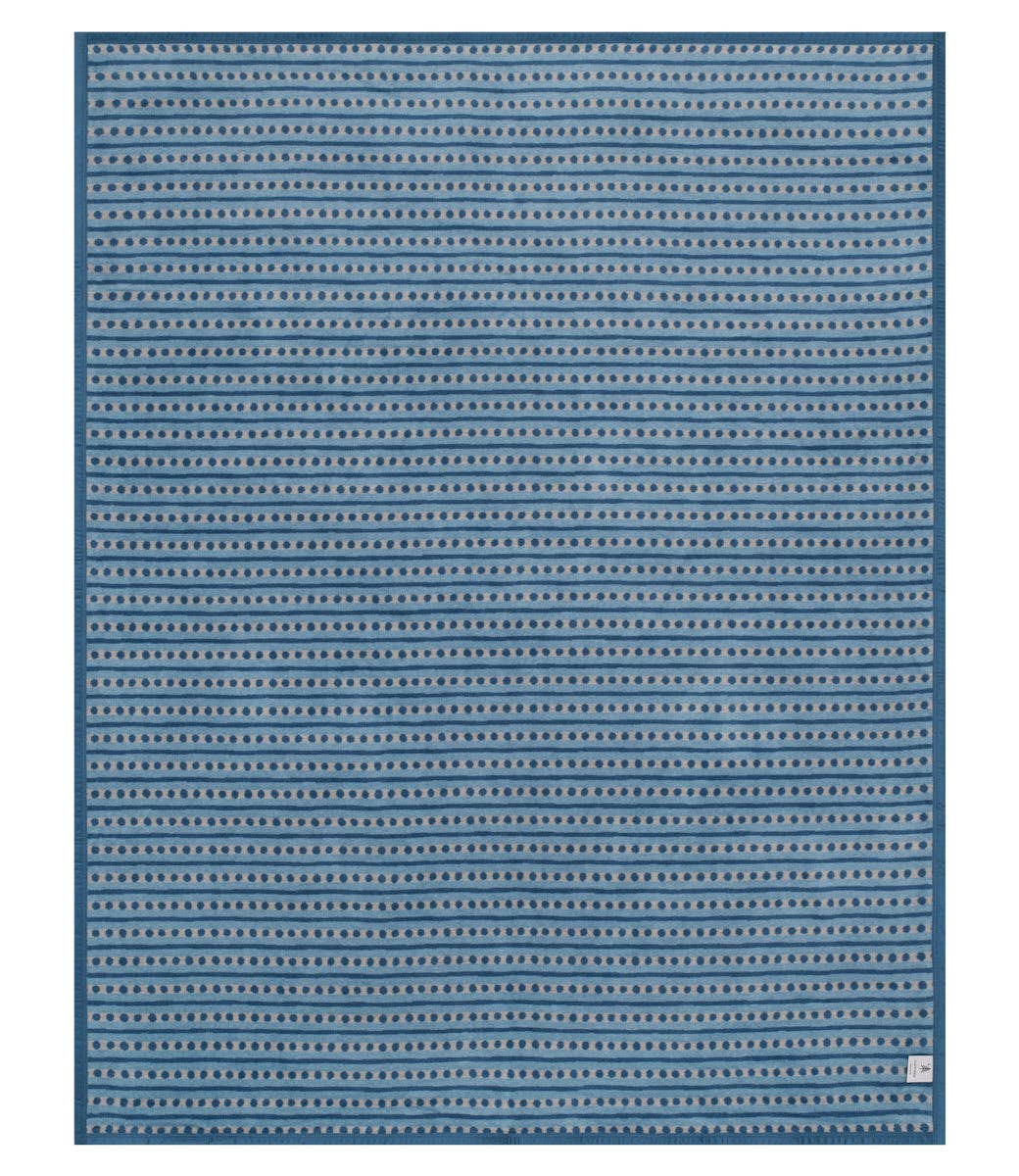 Beach Pebble Cornflower ChappyWrap Blanket