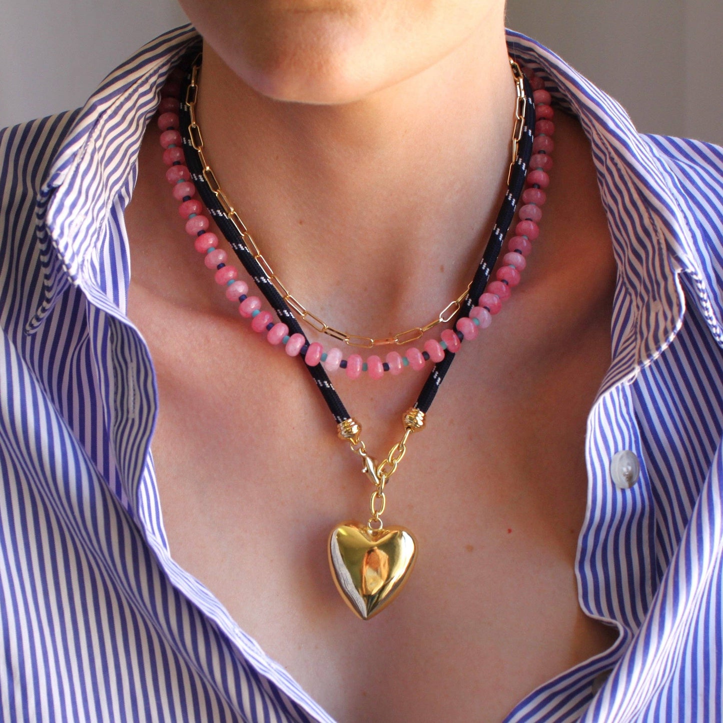 Paracord Heart Necklace