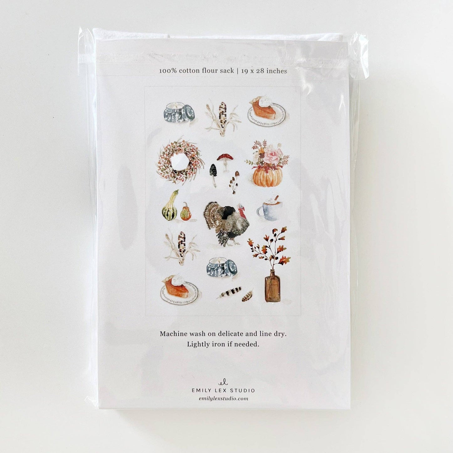 Emily Lex Studio Thanksgiving Tea Towel