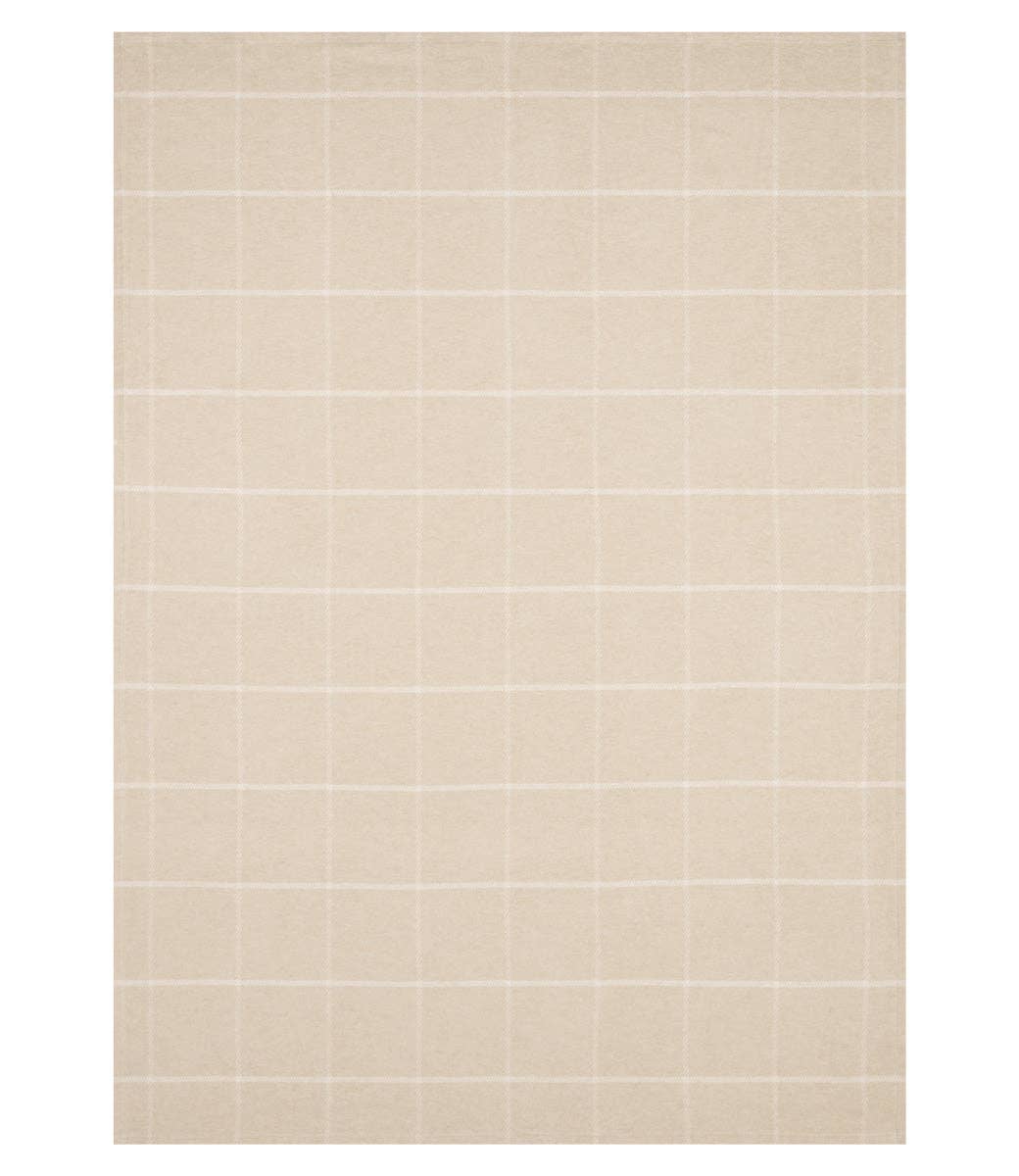 Windowpane Wheat Lightweight ChappyWrap Blanket