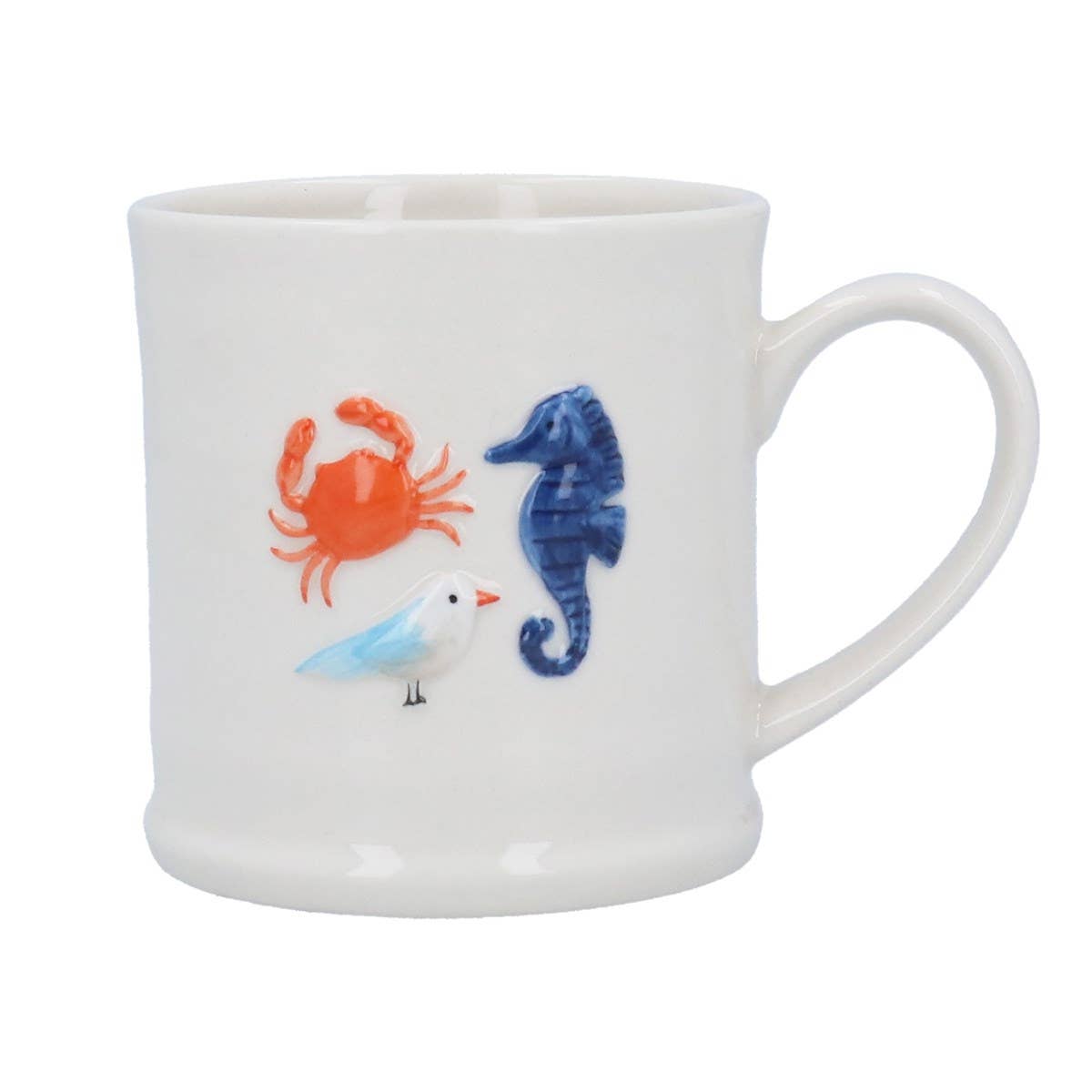 Crab Icon Stoneware Mug