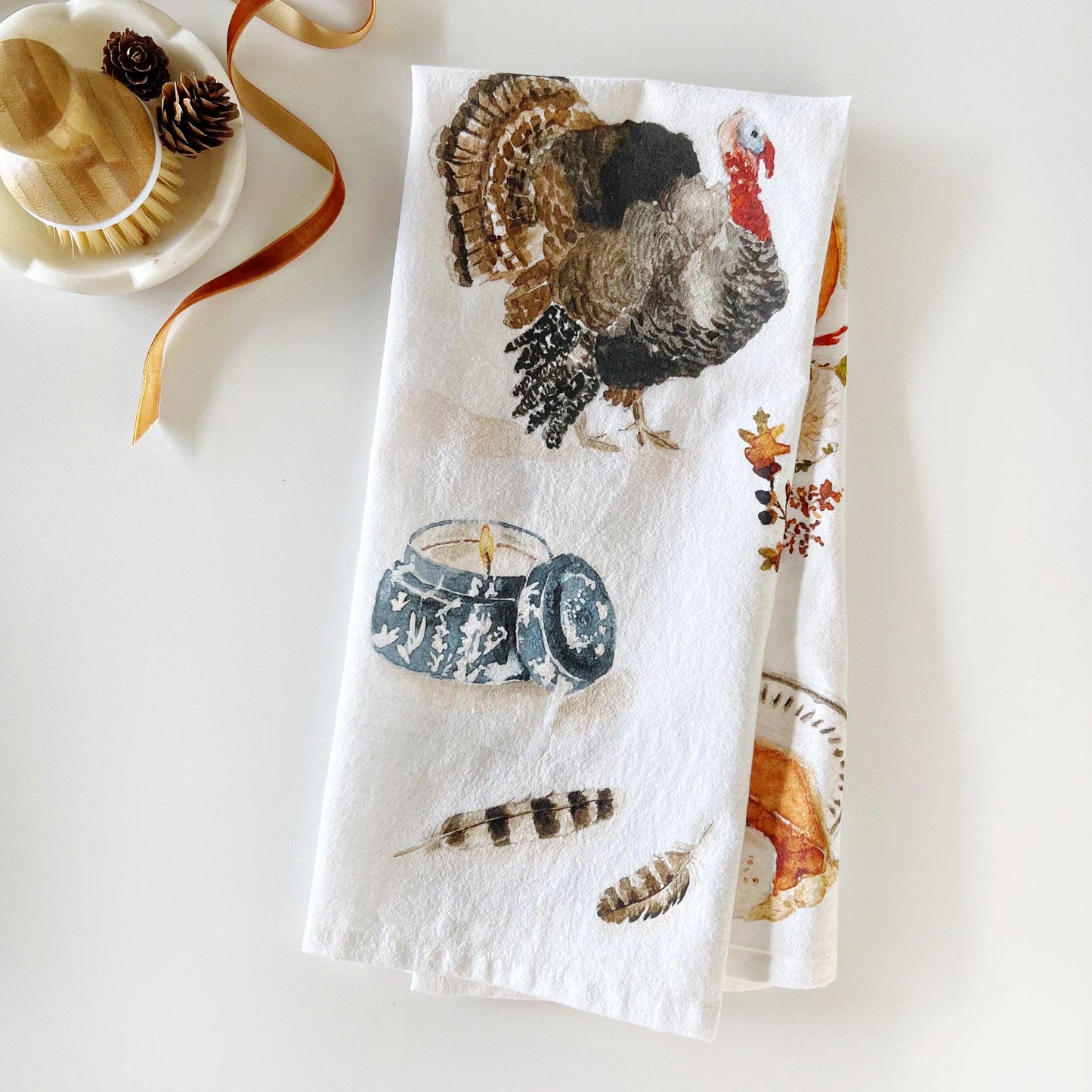 Emily Lex Studio Thanksgiving Tea Towel