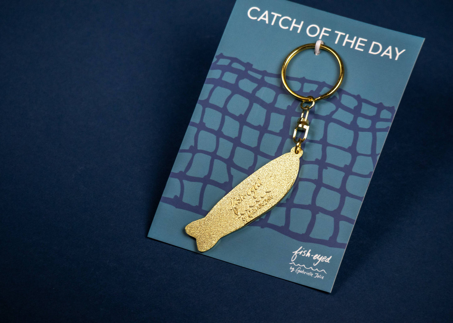 Catch of the Day Fish Keychain