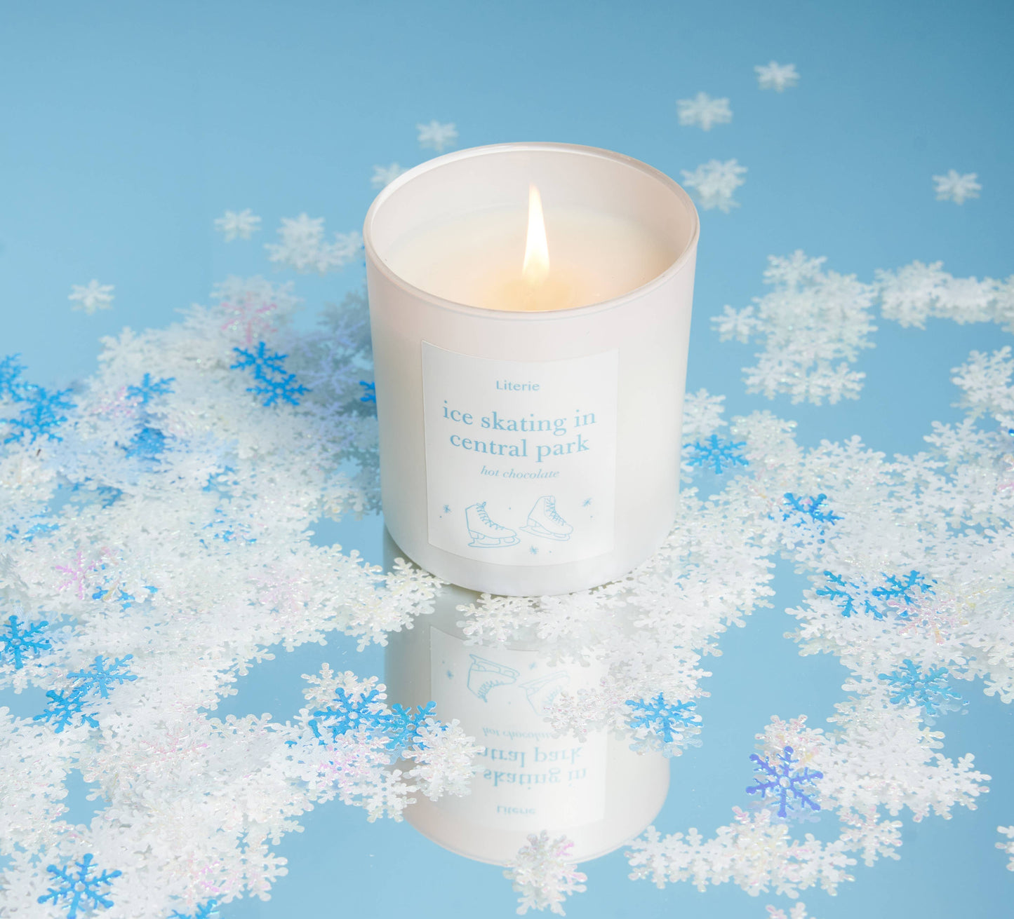 Ice Skating in Central Park - Hot Chocolate Candle