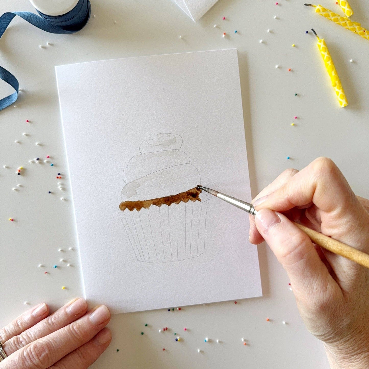 Emily Lex Studio Celebrate Paintable Notecards