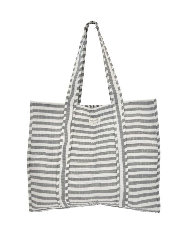 Sailor Stripe Quilted Harbor Tote