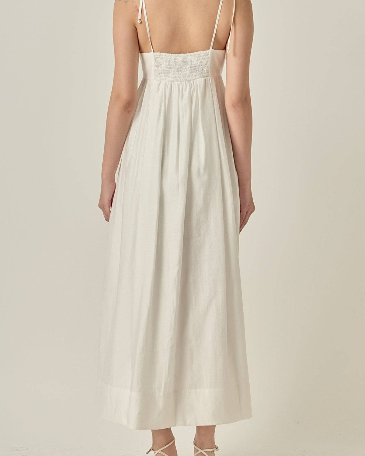 Pearl Seashell Maxi Dress