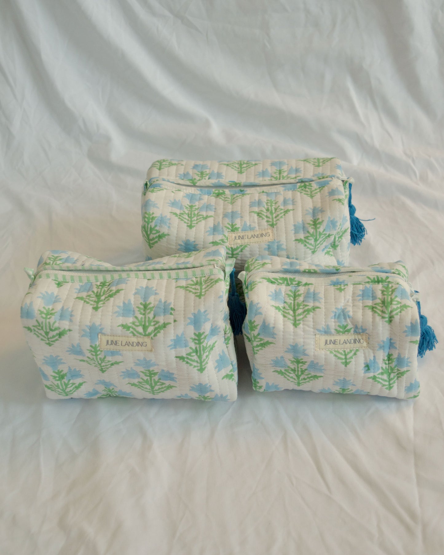 Briar Makeup Bag Trio