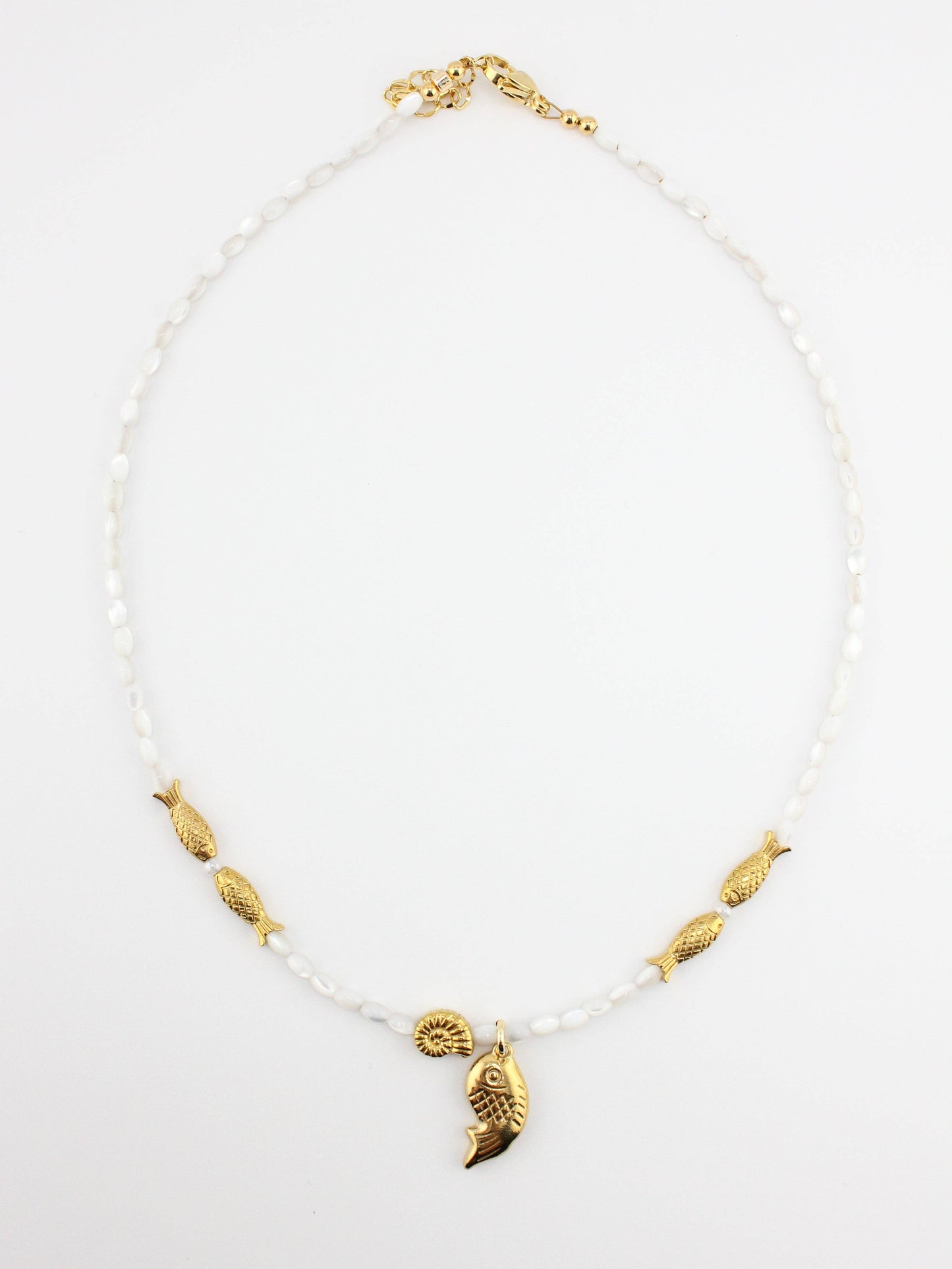 Golden Catch Necklace