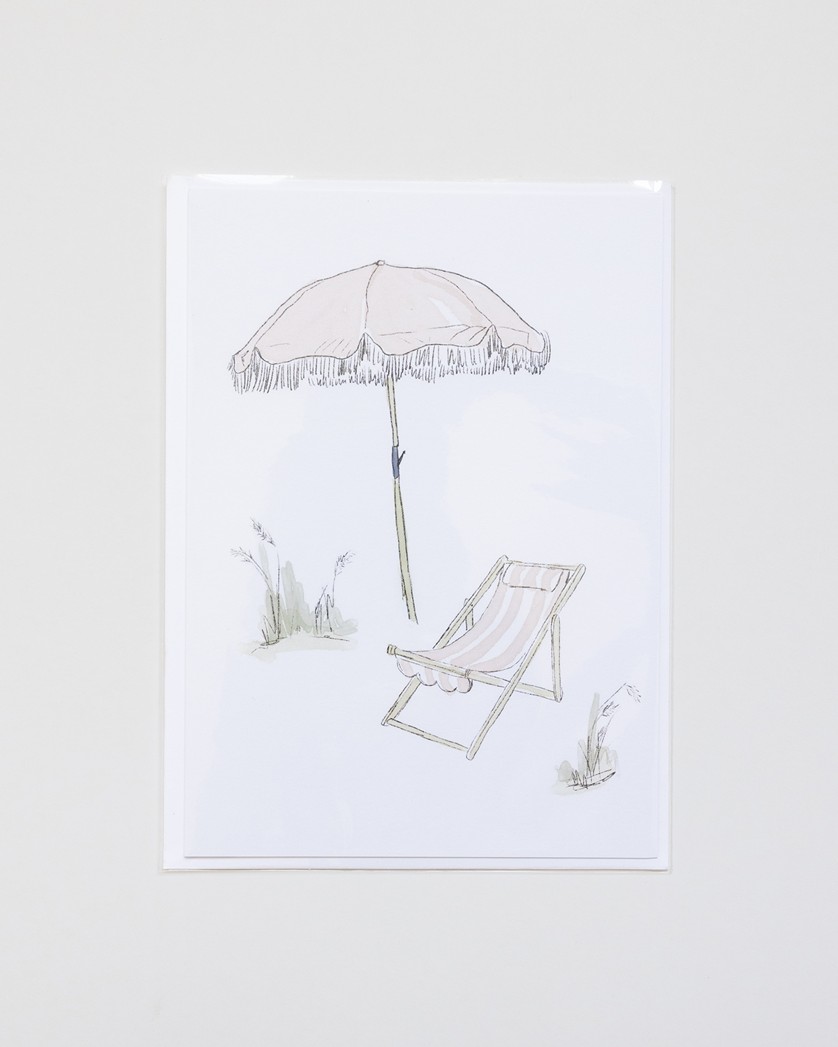 Beach Girl Greeting Card