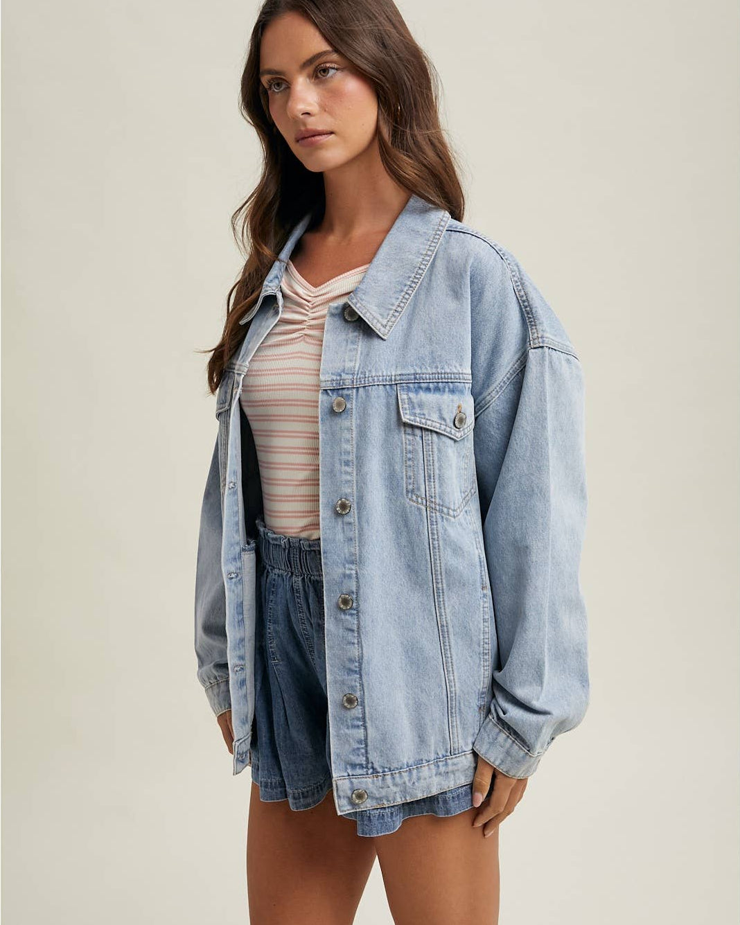 Relaxed Classic Denim Jacket