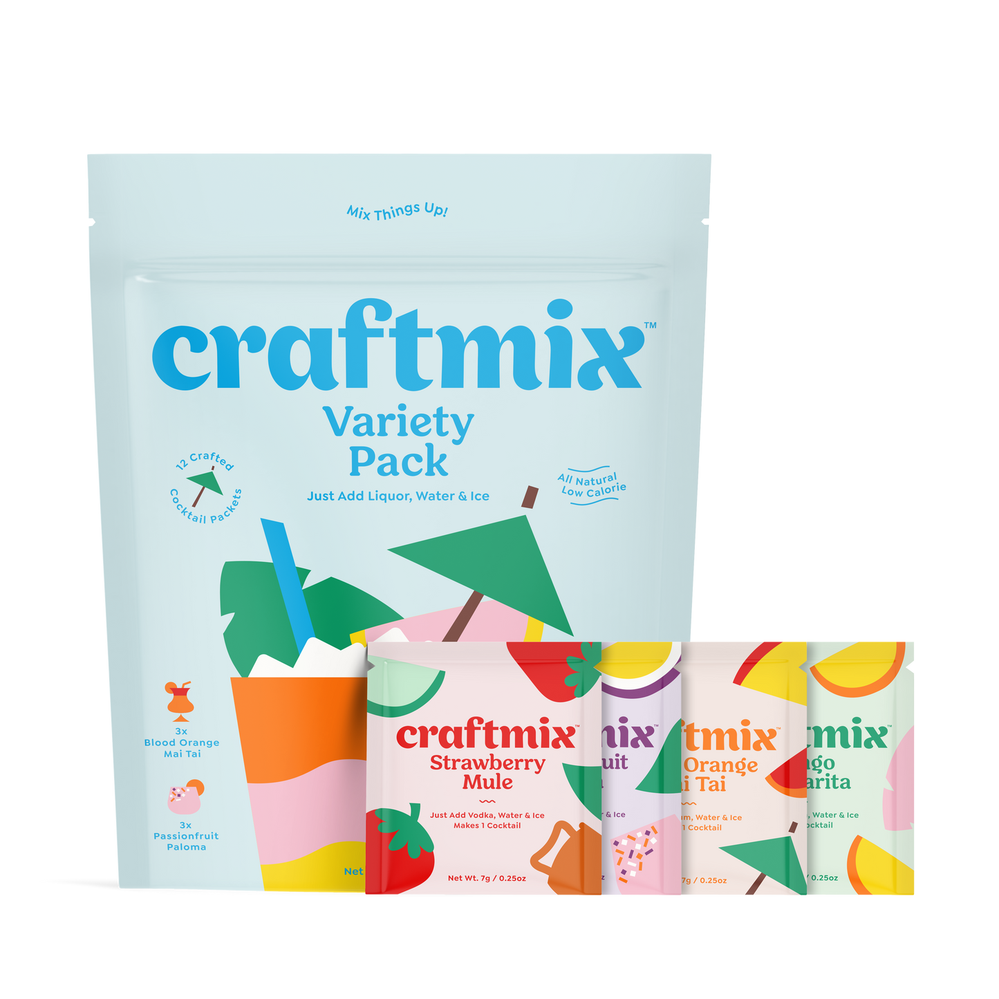 Craftmix Variety Pack Cocktail Mixers