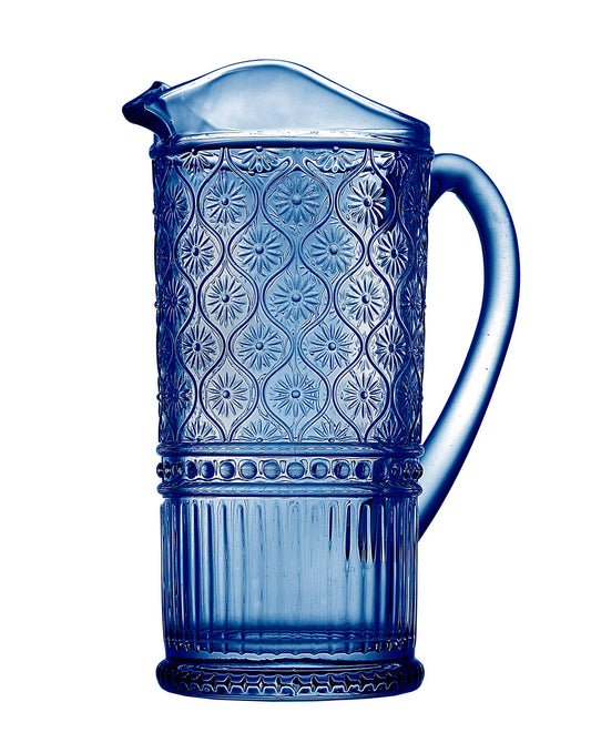 Blue Claro Pitcher