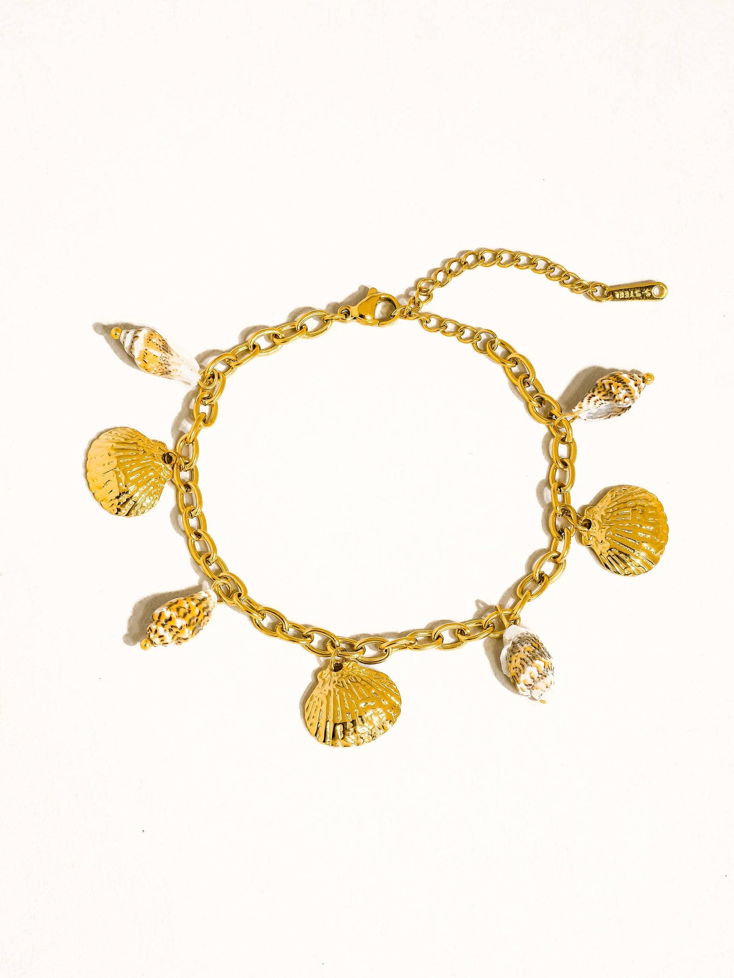 Shell Hunt Charm Bracelet
