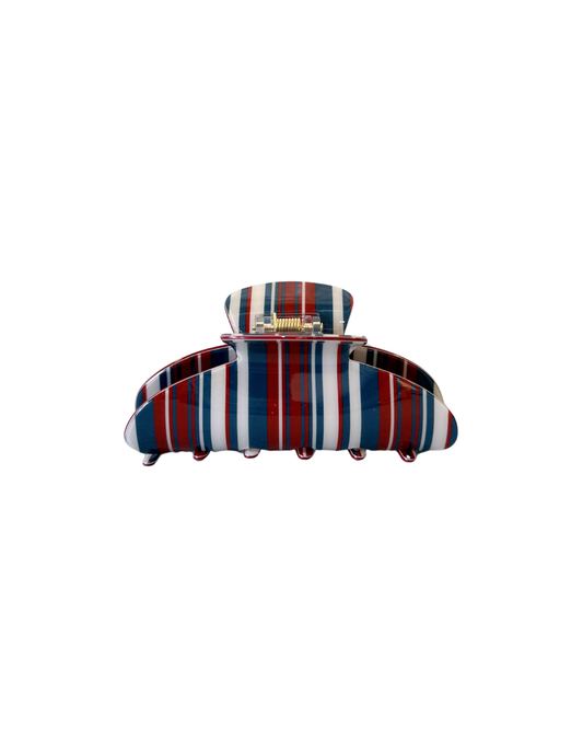 Striped Claw Clip