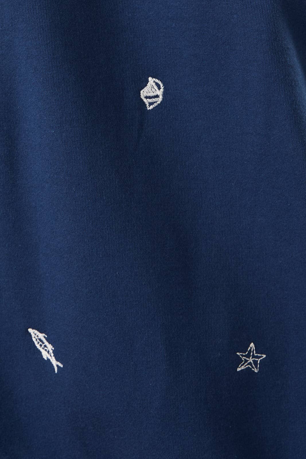 Coastal Embroidered Crewneck