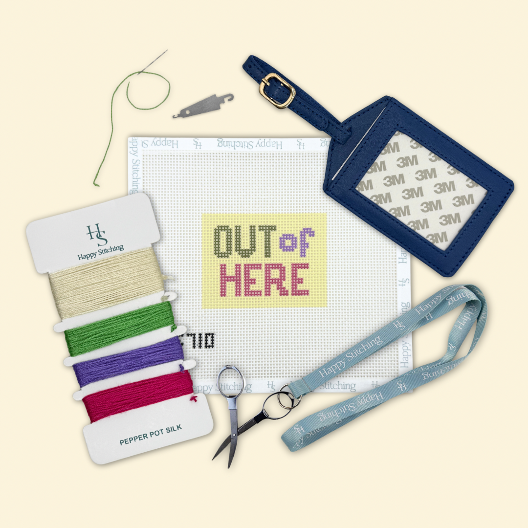 Out of Here Needlepoint Kit