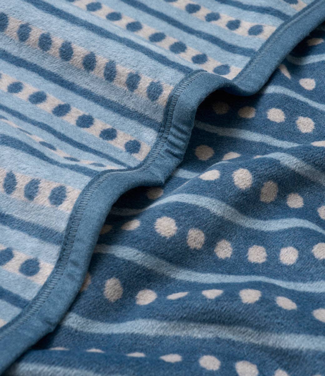 Beach Pebble Cornflower ChappyWrap Blanket