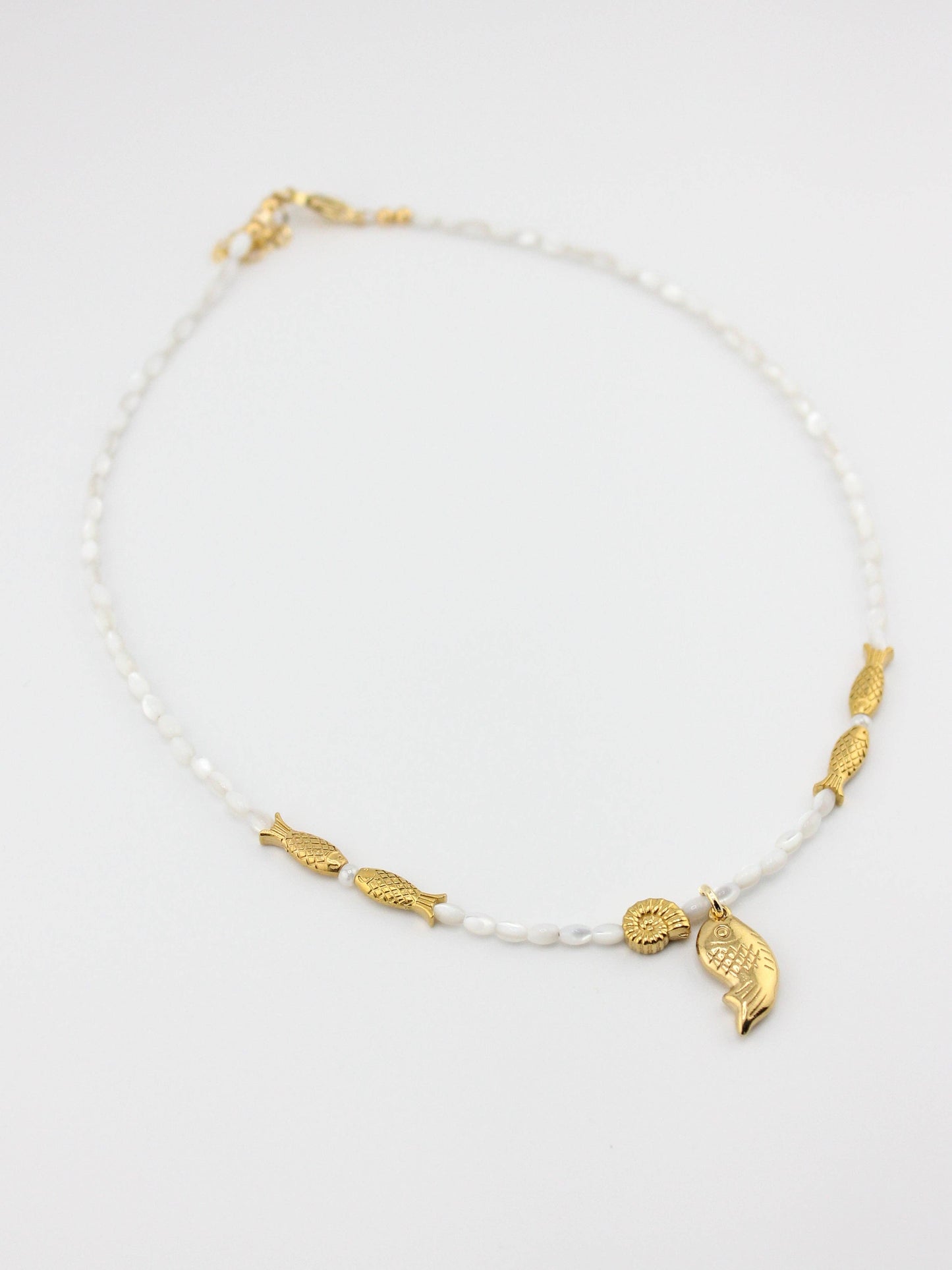 Golden Catch Necklace