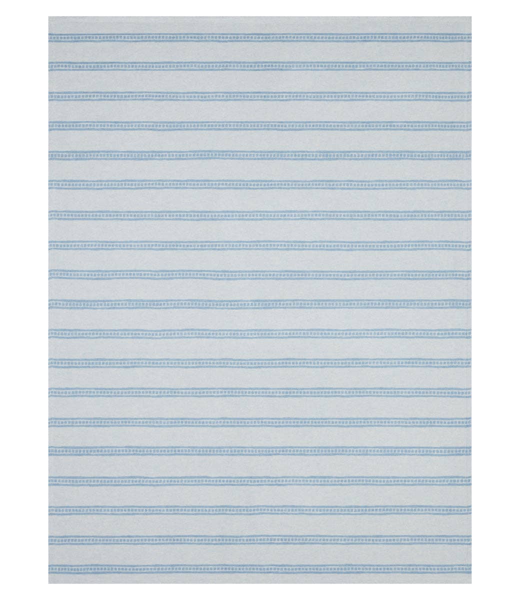 Fog Tile Stripe Lightweight ChappyWrap Blanket