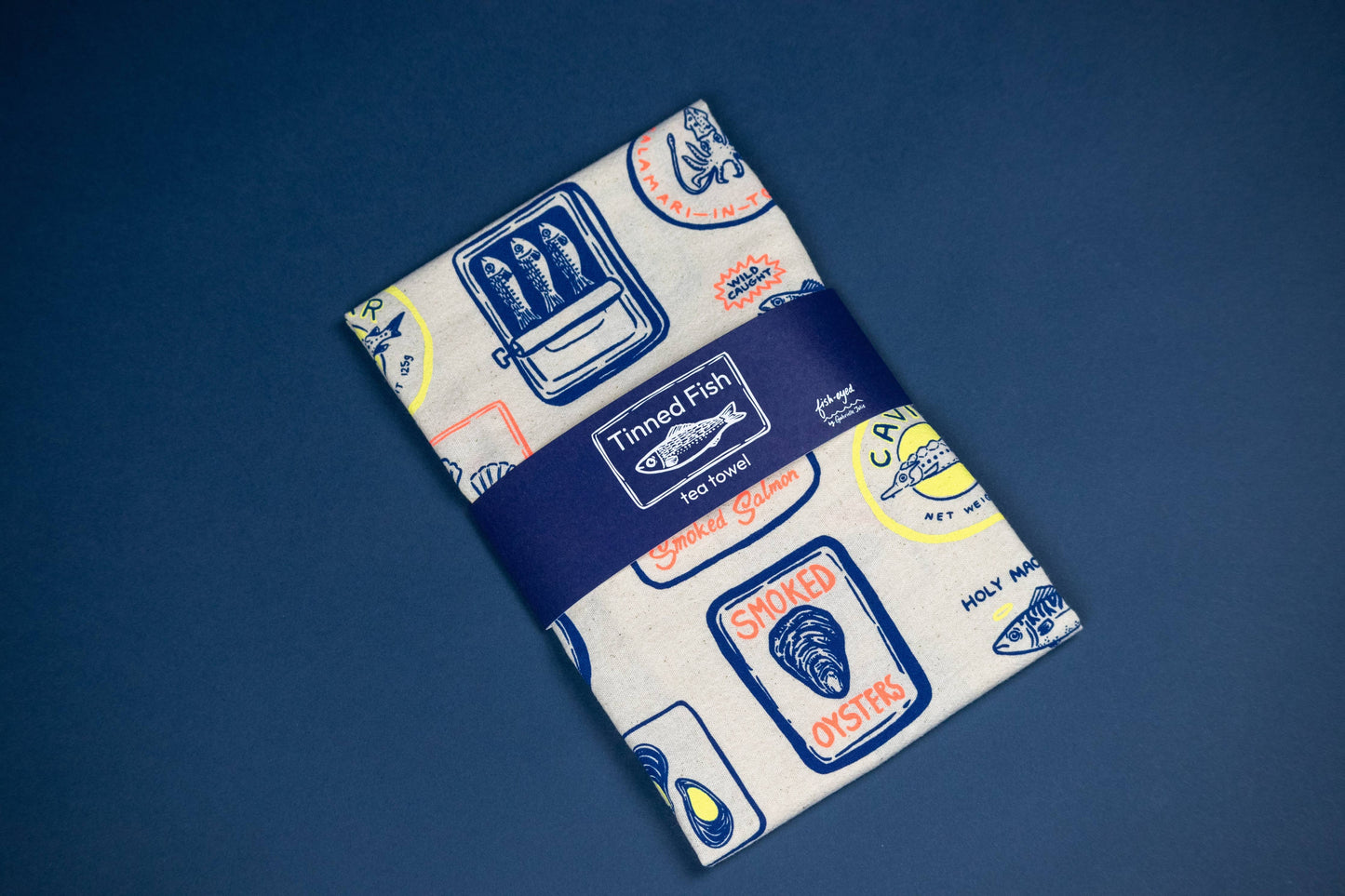 Tinned Fish Tea Towel