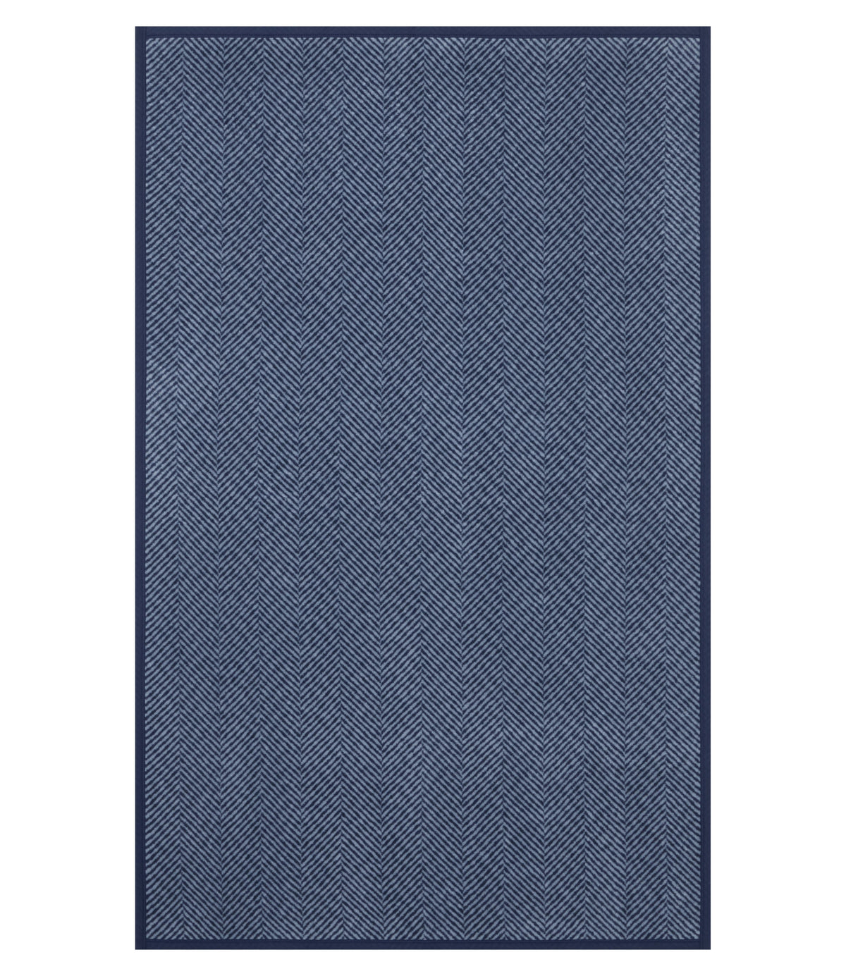 Harborview Herringbone Navy Midi ChappyWrap Blanket
