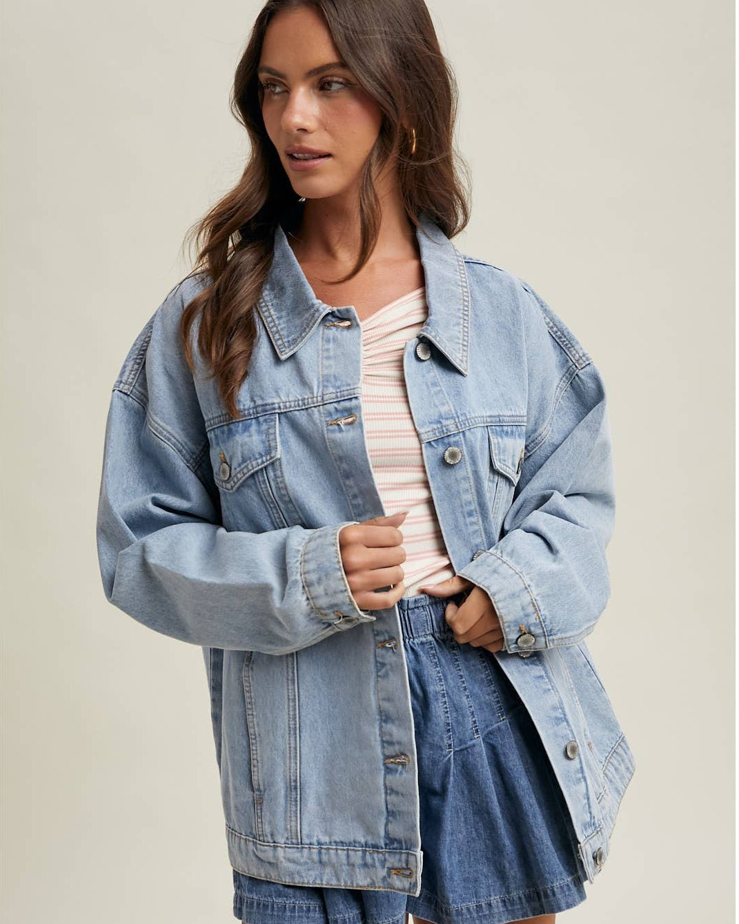 Relaxed Classic Denim Jacket