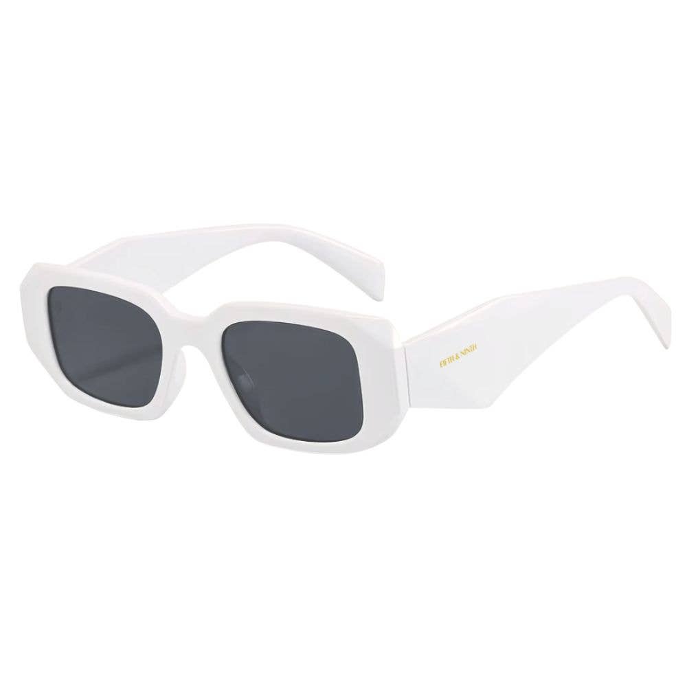 Rowe Polarized Sunglasses - White