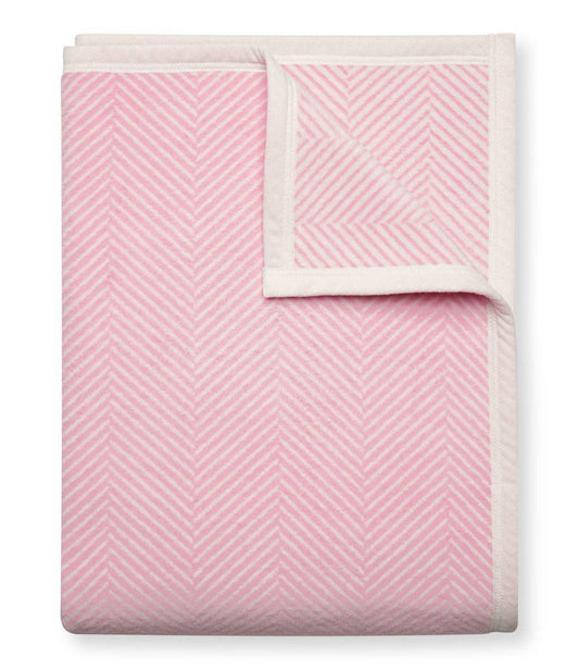 Harborview Herringbone Blush ChappyWrap Blanket