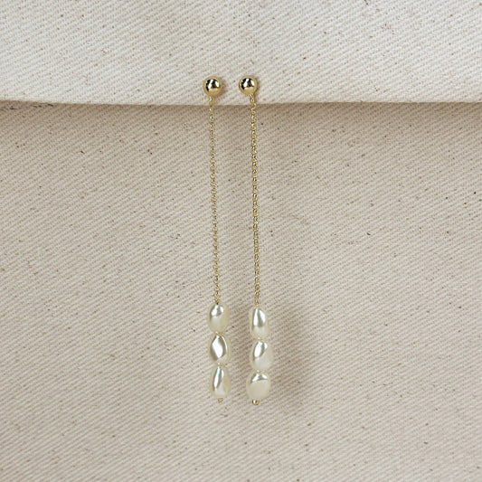 Isla Pearl Drop Earring
