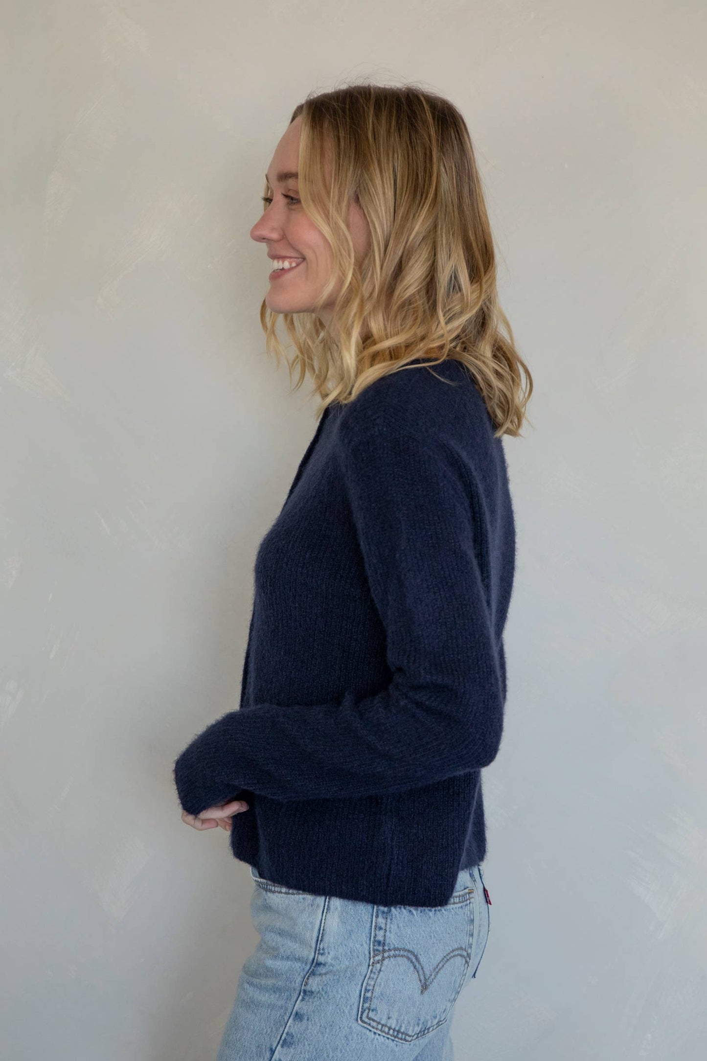 Erin Navy Cardigan