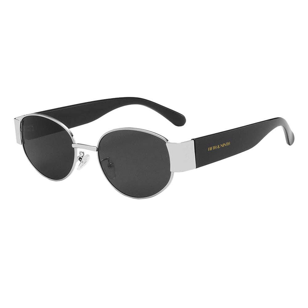 Elliott Polarized Sunglasses - Black/Gold