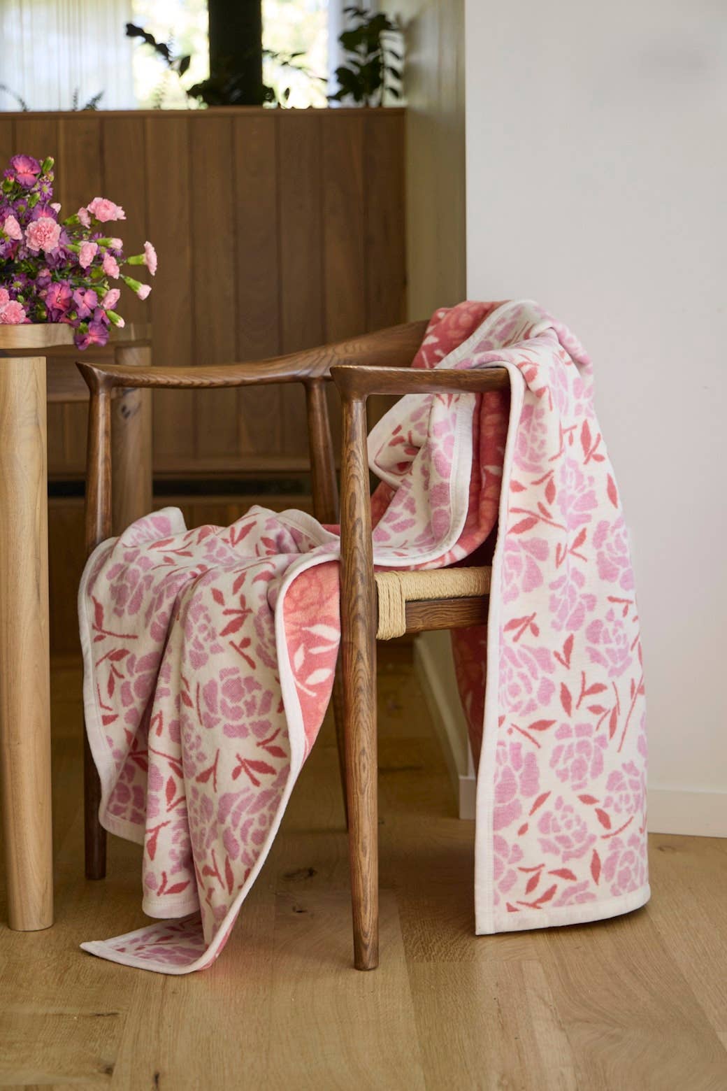 Peony Petals ChappyWrap Blanket