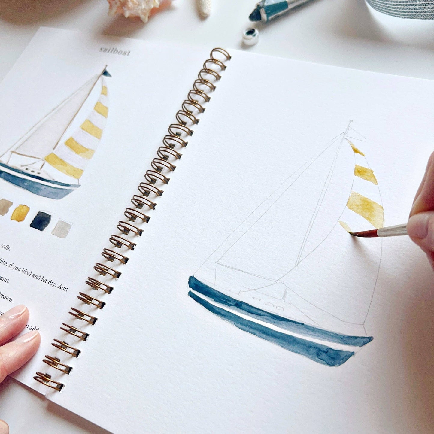 Emily Lex Studio Seaside Watercolor Workbook