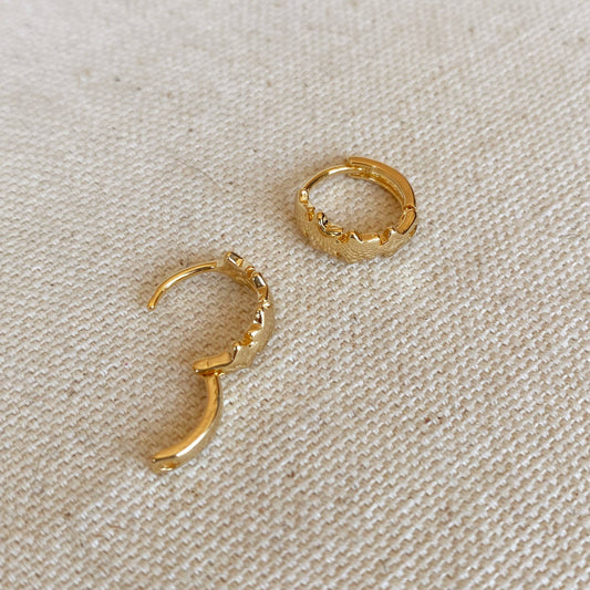 Jaelin Star Hoop Earrings