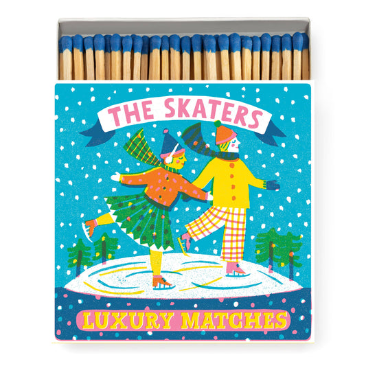 Archivist Holiday Skaters Square Matches