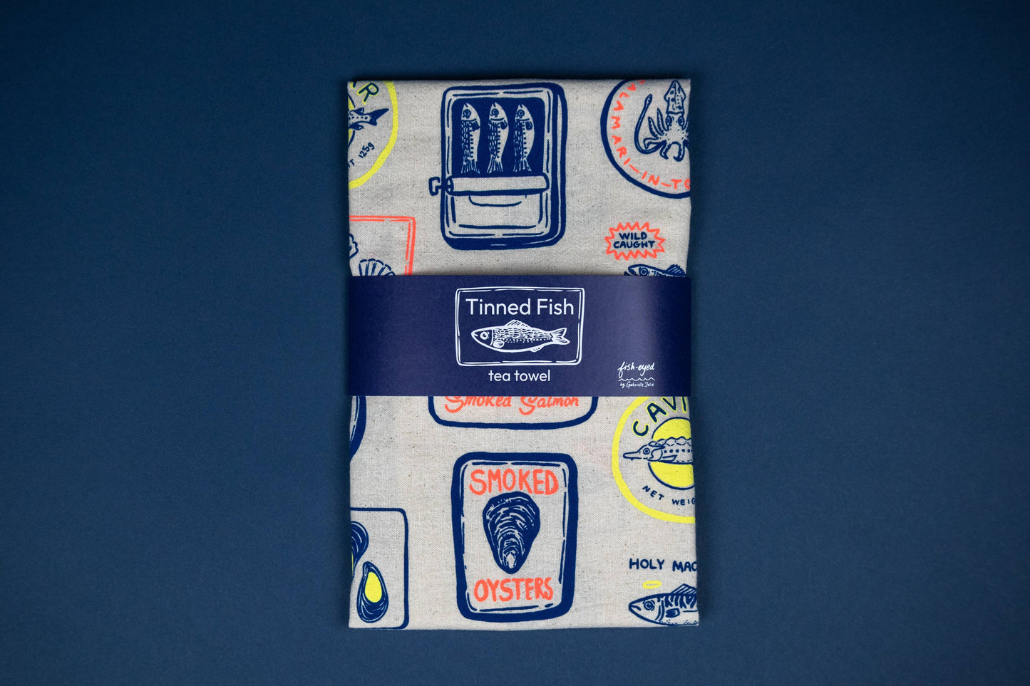 Tinned Fish Tea Towel