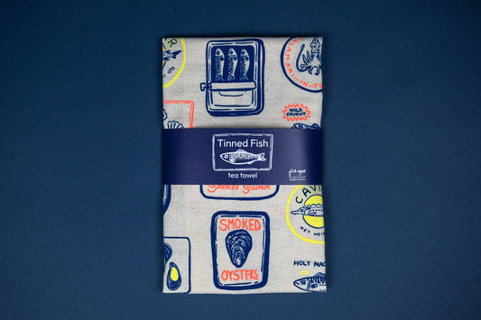 Tinned Fish Tea Towel