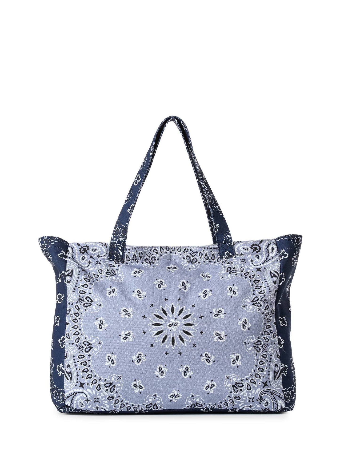 Bandana Print Canvas Tote