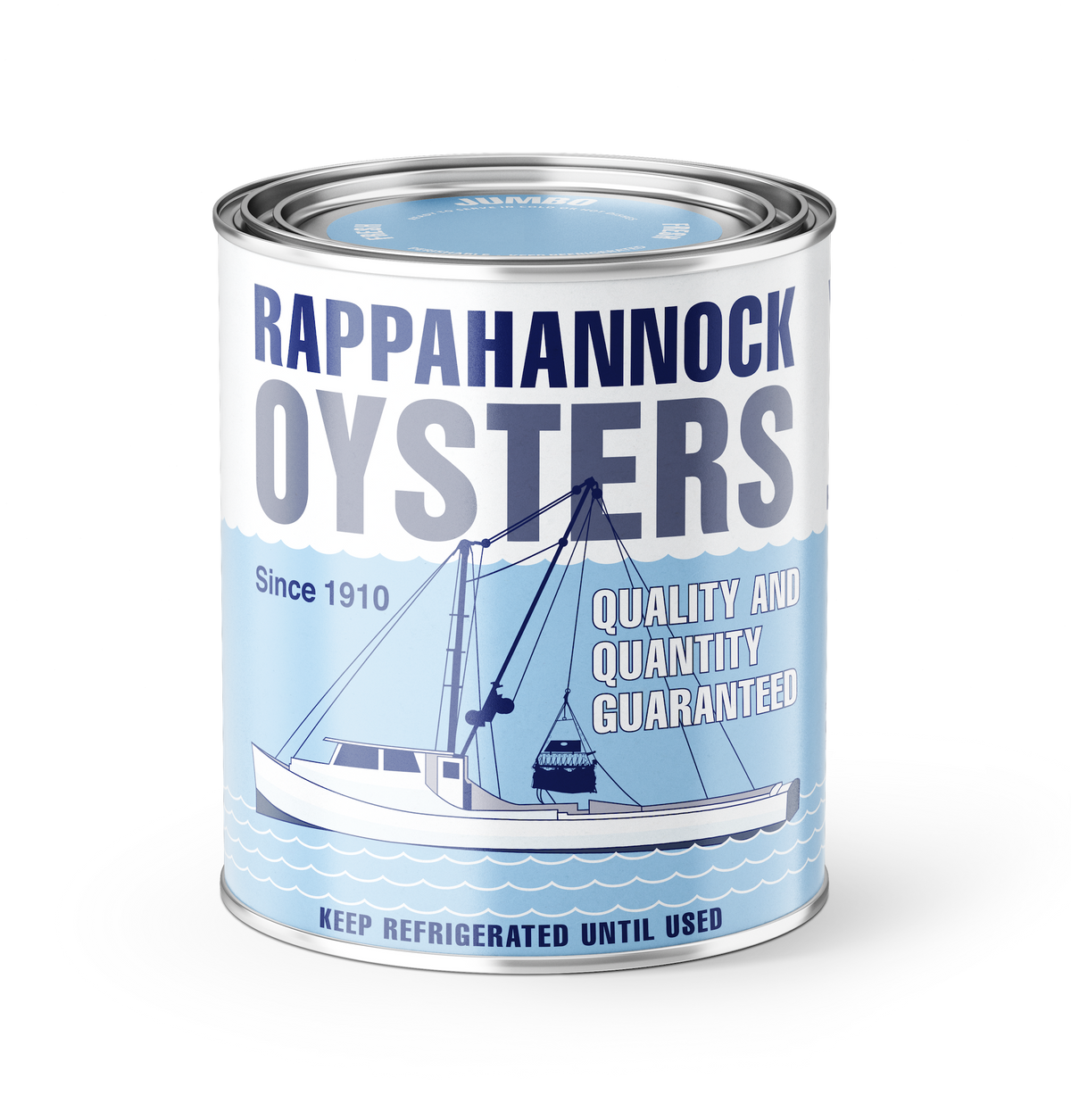 Vintage Rappahannock Oyster Style Candle