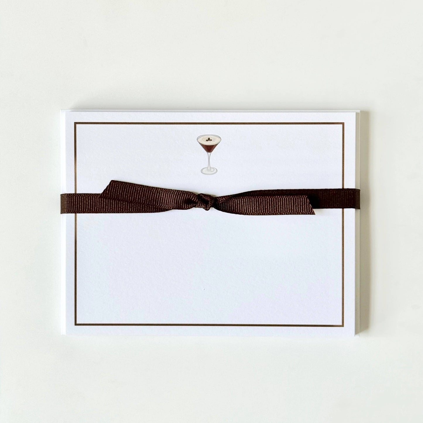 Espresso Martini Note Cards
