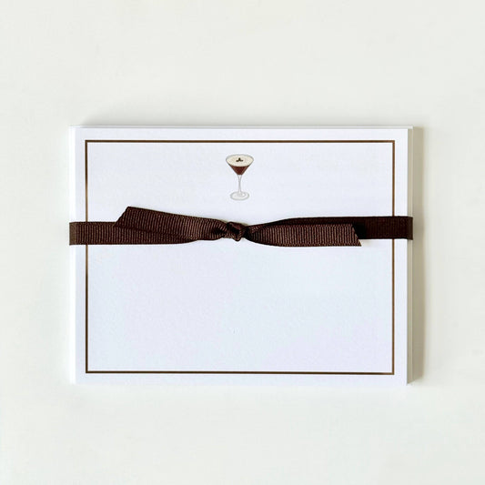 Espresso Martini Note Cards