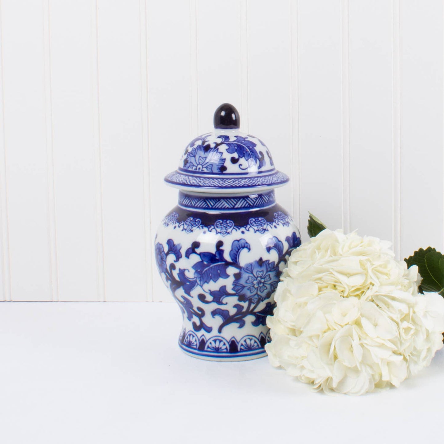 Blue Chinoiserie Ginger Jar - Small