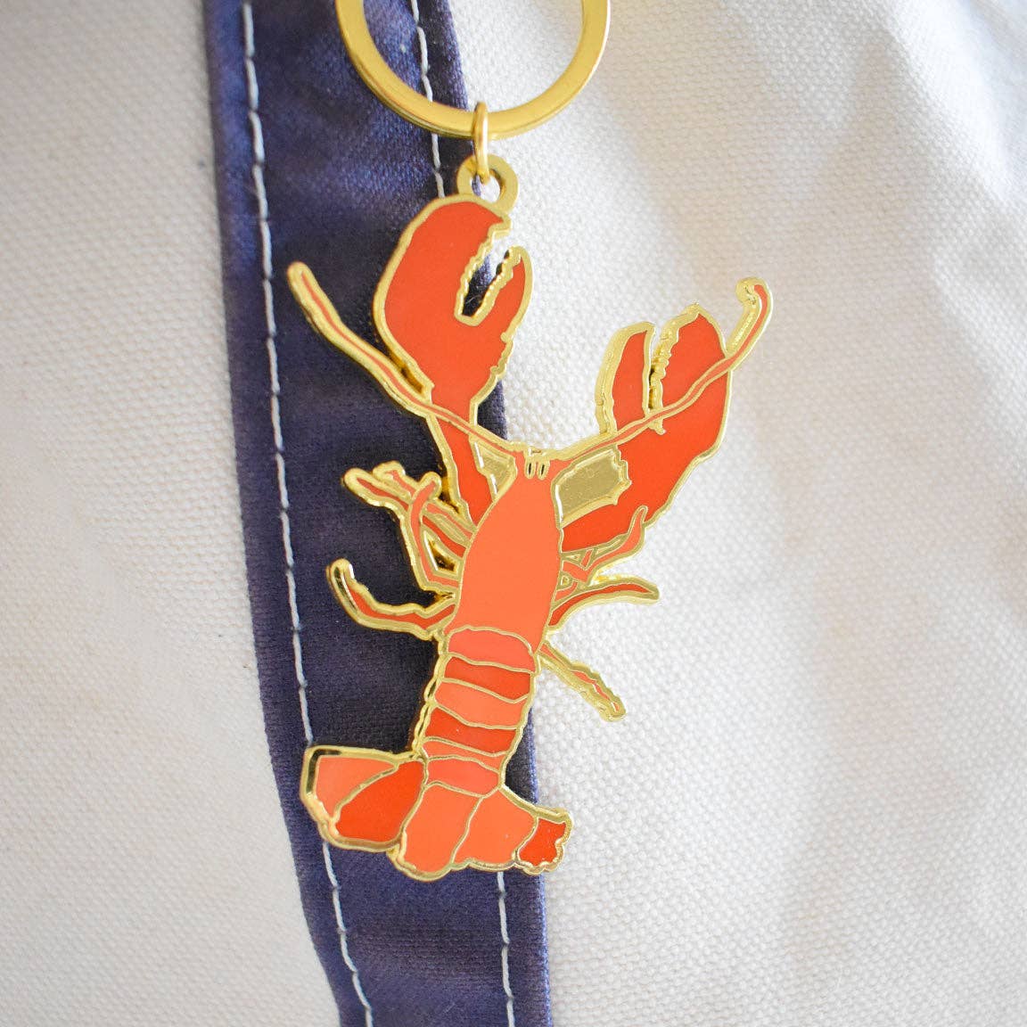 Lobster Bag Charm Keychain