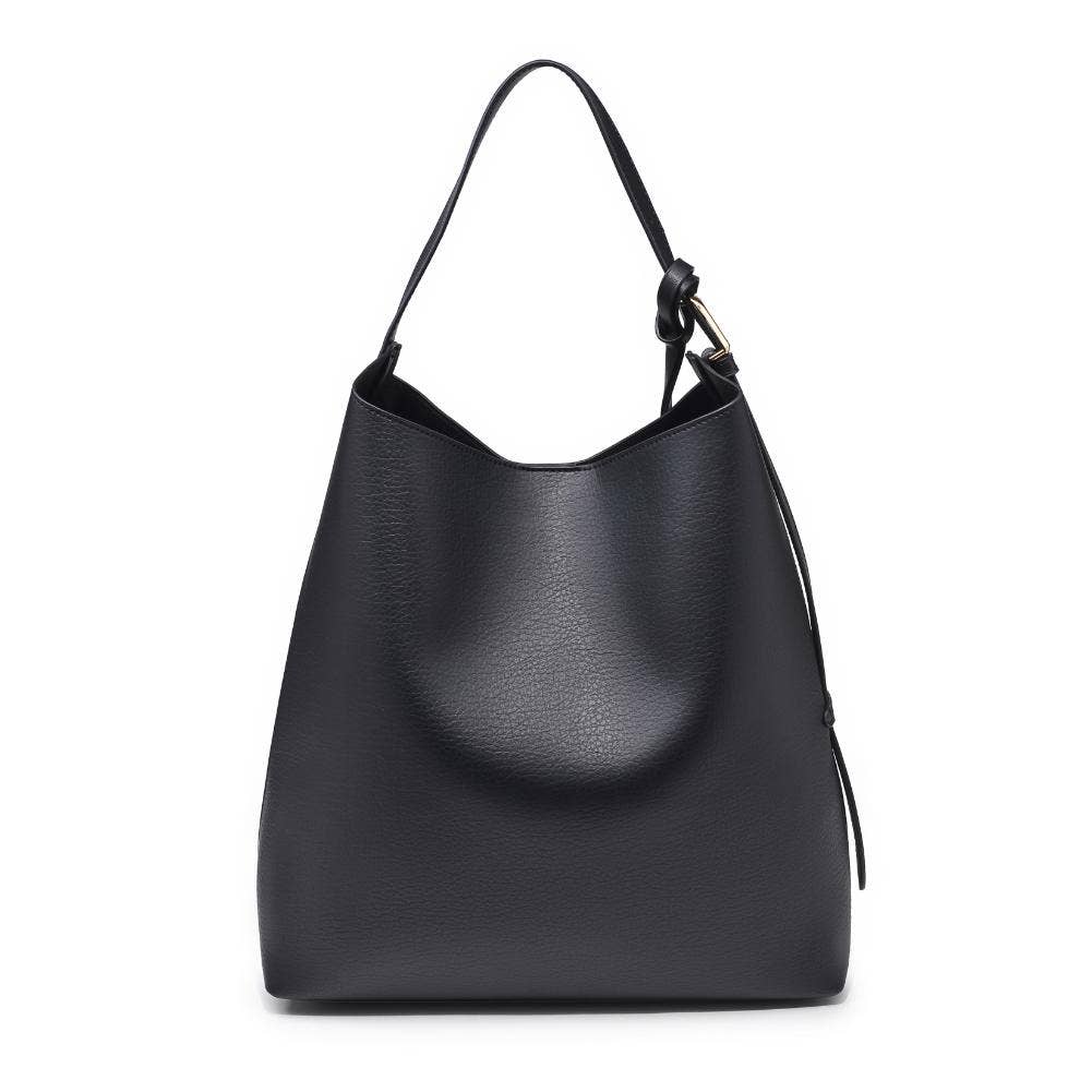 The Daily Hobo Tote in Black