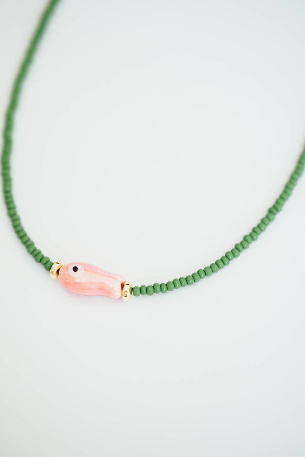 Fishy Beaded Necklace