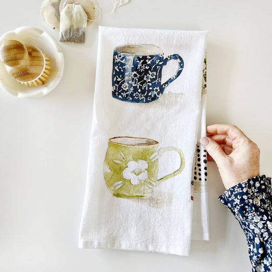 Emily Lex Studio Mugs Tea towel